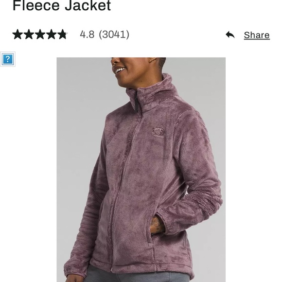 NWOT The North Face Ostio Fleece Jacket - Picture 2 of 8